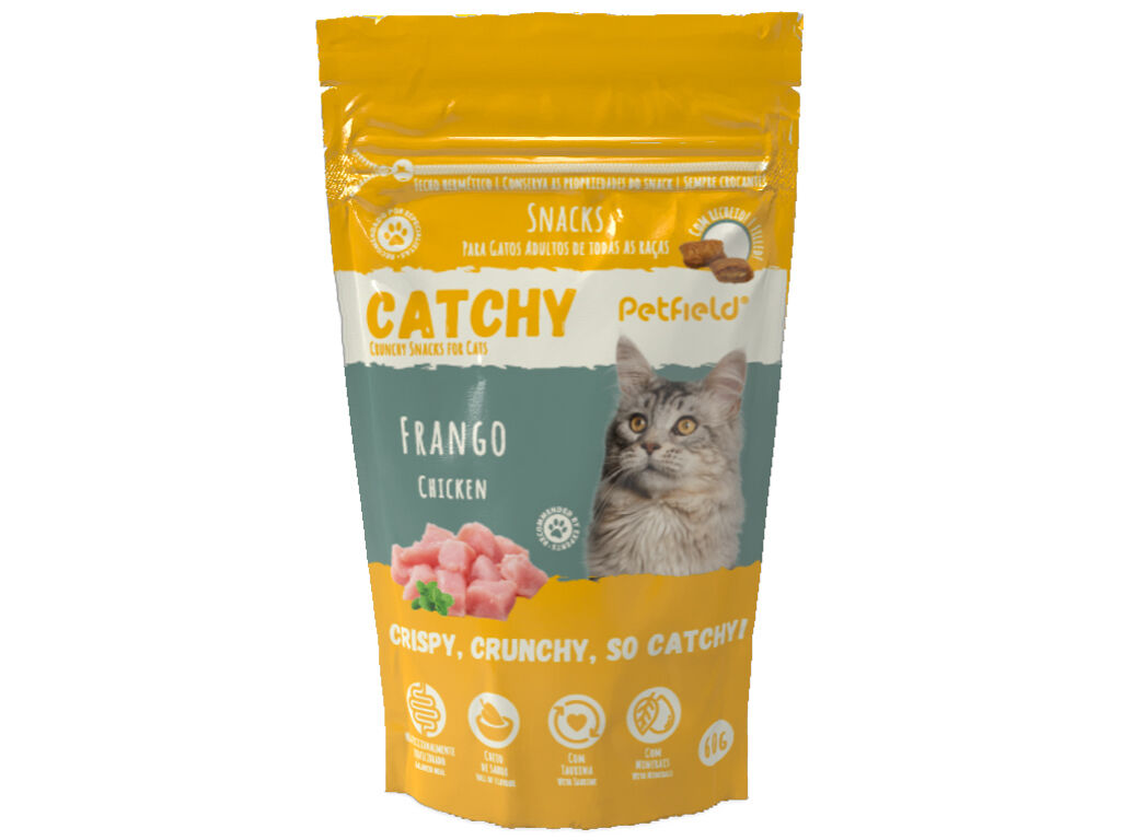 Petfield Snacks Catchy Frango - 60g