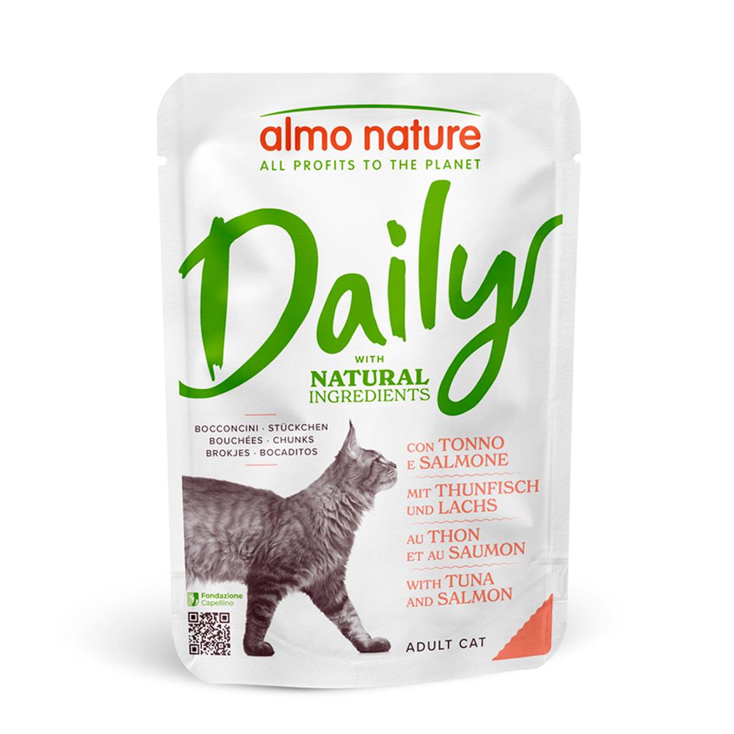 Almo Nature Daily Comida Húmida Atum e Salmão - 70g