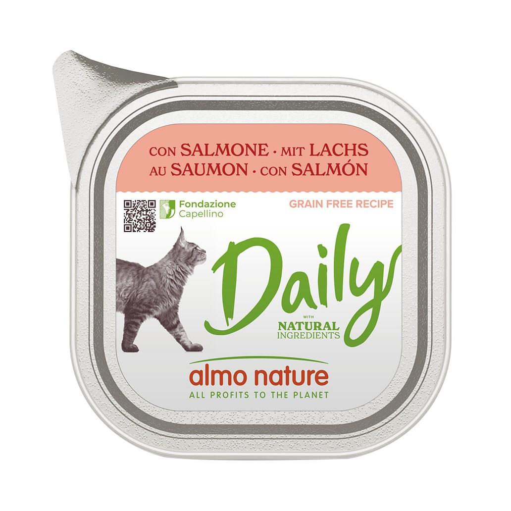 Almo Nature Daily Comida Húmida Salmão - 100g