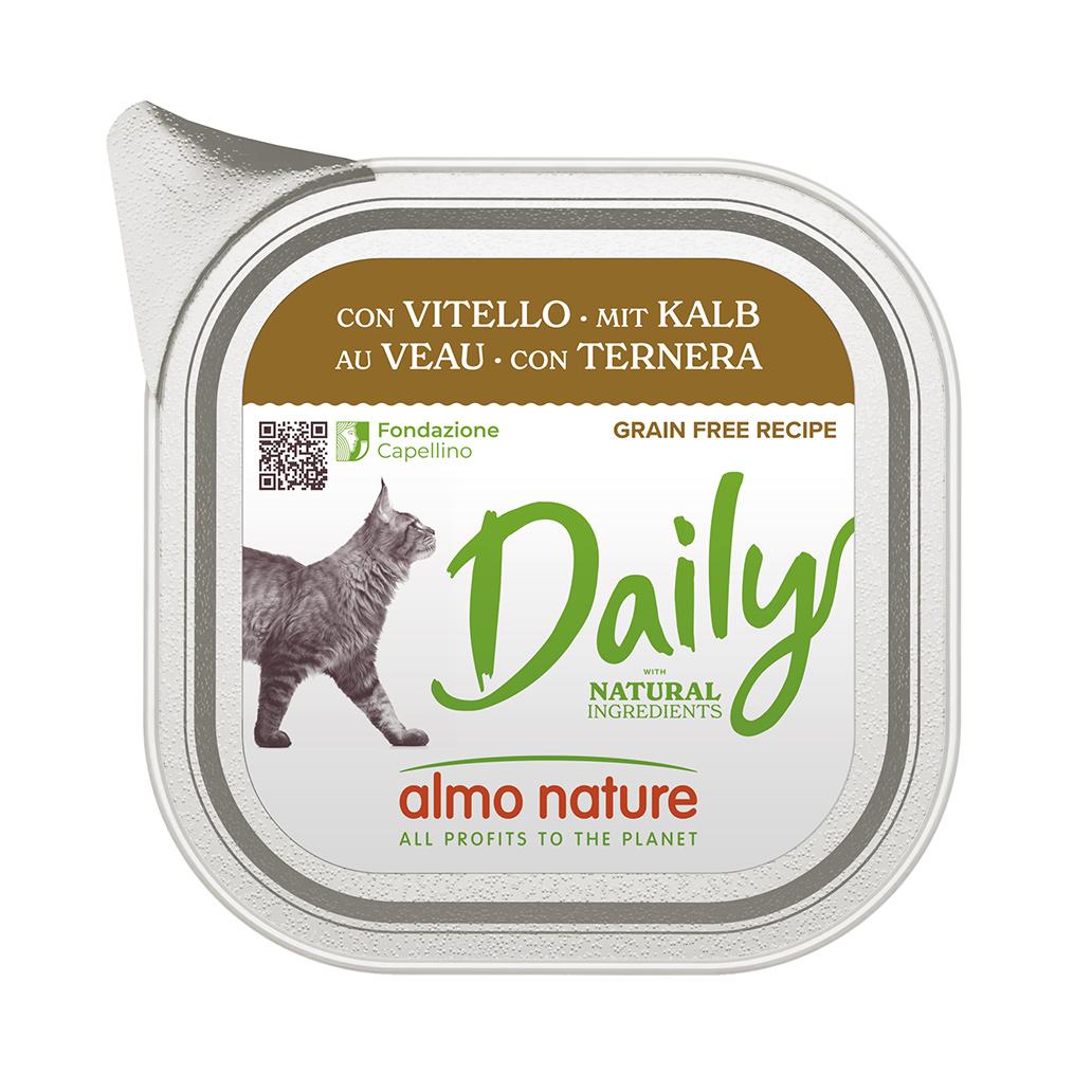 Almo Nature Daily Comida Húmida Vitela - 100g