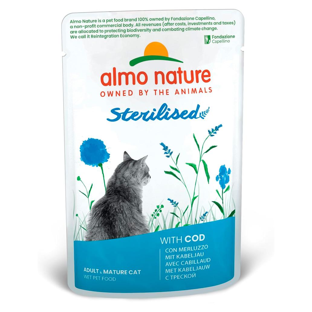 Almo Nature Daily Comida Húmida Bacalhau Esterilizados - 70g