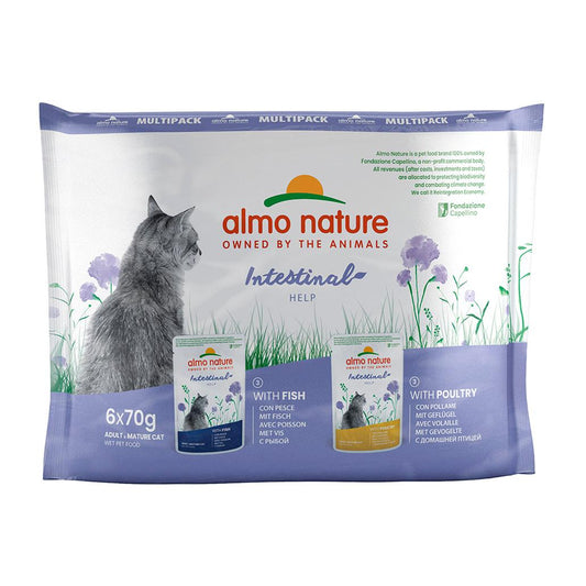 Almo Nature Comida Húmida Intestinal Multipack - 6 x 70g