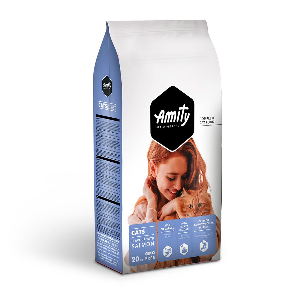 Amity Eco Line Ração Seca Salmão Adulto - 20 kg