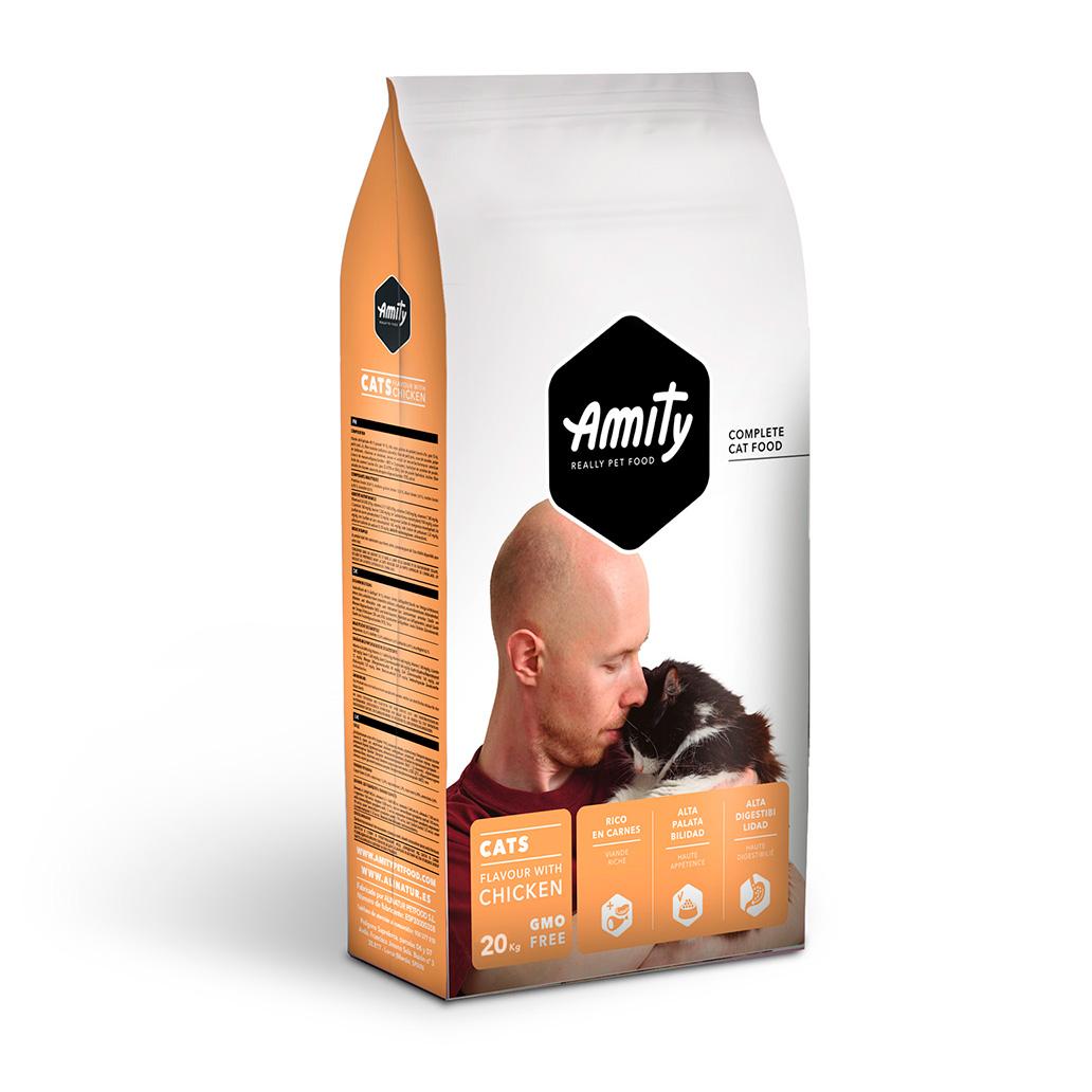 Amity Eco Line Ração Seca Frango Adulto - 20 kg