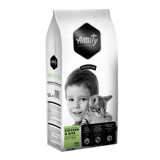 Amity Premium Ração Seca Frango e Arroz Junior