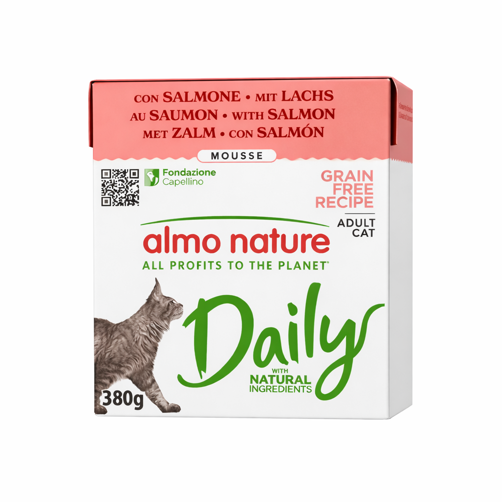 Almo Nature Daily Comida Húmida Salmão - 380g