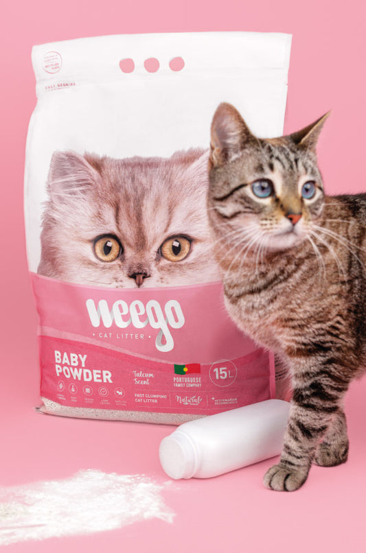 Weego - Areia Talco de Bebé - Aglomerante