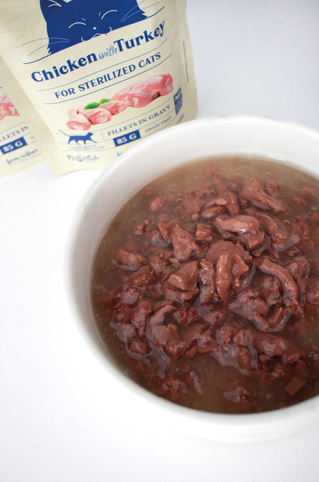 Weego Comida Húmida Frango e Peru Esterilizados - 85g