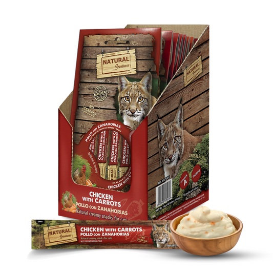 Natural Greatness Snack Creme de Frango com Cenoura - 4 x 14g