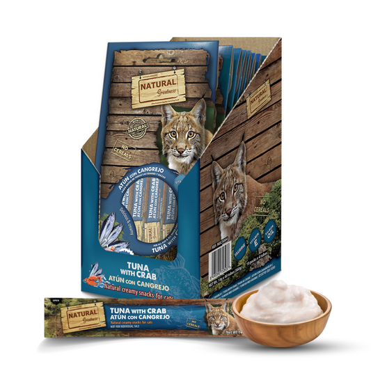 Natural Greatness Snack Creme de Atum e Caranguejo - 4 x 14g