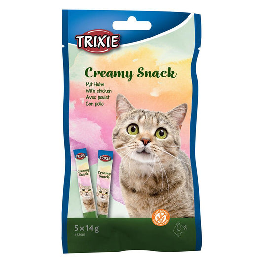 Trixie Snack Creme com Frango - 5 x 14g