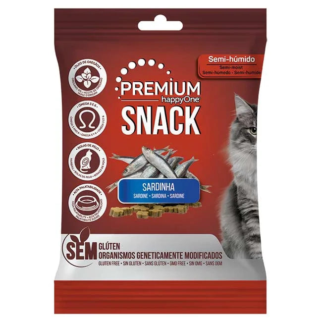 happyOne Premium Snack Sardinha - 50g