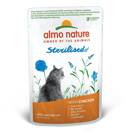 Almo Nature Daily Comida Húmida Frango Esterilizados - 70g